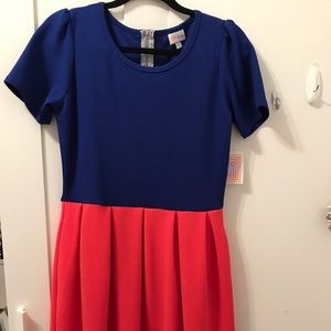 Lula Roe Amelia dress, NWT, L